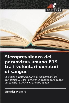 bokomslag Sieroprevalenza del parvovirus umano B19 tra i volontari donatori di sangue