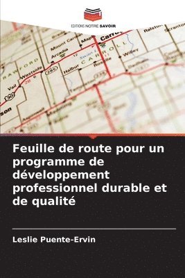 bokomslag Feuille de route pour un programme de développement professionnel durable et de qualité