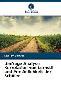 bokomslag Umfrage Analyse Korrelation von Lernstil und Persönlichkeit der Schüler