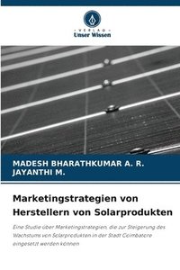bokomslag Marketingstrategien von Herstellern von Solarprodukten