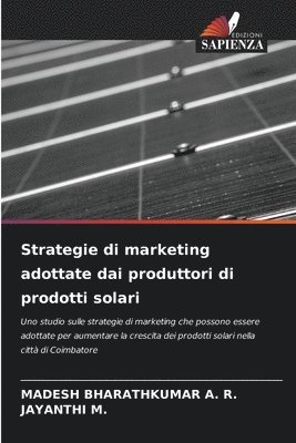 bokomslag Strategie di marketing adottate dai produttori di prodotti solari