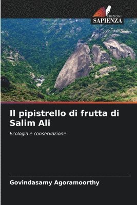 bokomslag Il pipistrello di frutta di Salim Ali