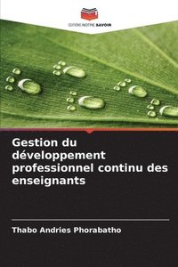 bokomslag Gestion du développement professionnel continu des enseignants