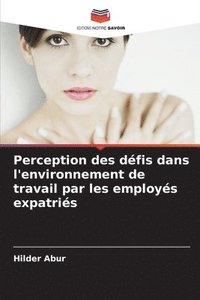 bokomslag Perception des défis dans l'environnement de travail par les employés expatriés