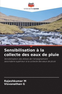 bokomslag Sensibilisation à la collecte des eaux de pluie