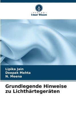 bokomslag Grundlegende Hinweise zu Lichthrtegerten