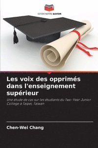 bokomslag Les voix des opprimés dans l'enseignement supérieur