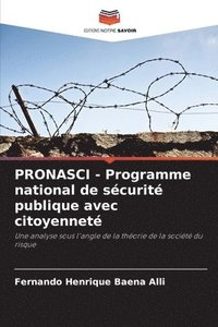 bokomslag PRONASCI - Programme national de sécurité publique avec citoyenneté