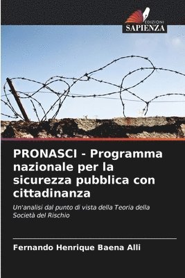 bokomslag PRONASCI - Programma nazionale per la sicurezza pubblica con cittadinanza