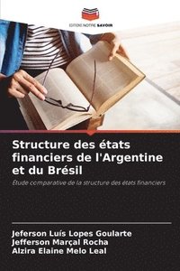 bokomslag Structure des états financiers de l'Argentine et du Brésil