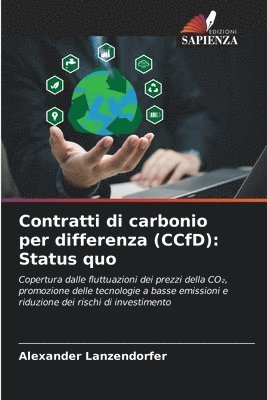 bokomslag Contratti di carbonio per differenza (CCfD)