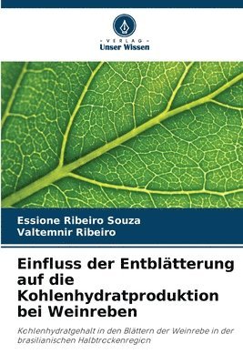 bokomslag Einfluss der Entbltterung auf die Kohlenhydratproduktion bei Weinreben