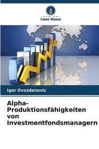 bokomslag Alpha-Produktionsfhigkeiten von Investmentfondsmanagern