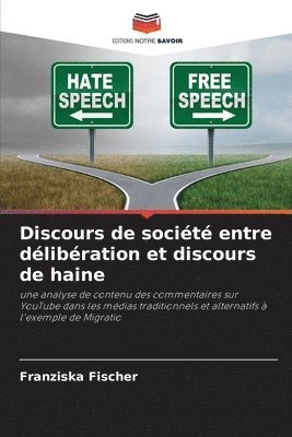 bokomslag Discours de société entre délibération et discours de haine