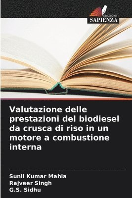 Valutazione delle prestazioni del biodiesel da crusca di riso in un motore a combustione interna 1