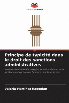 bokomslag Principe de typicit dans le droit des sanctions administratives