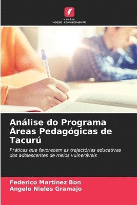 bokomslag Anlise do Programa reas Pedaggicas de Tacur