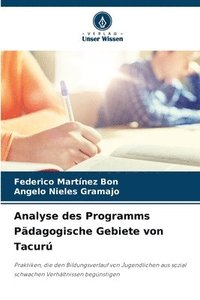 bokomslag Analyse des Programms Pdagogische Gebiete von Tacur