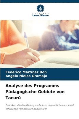 bokomslag Analyse des Programms Pdagogische Gebiete von Tacur