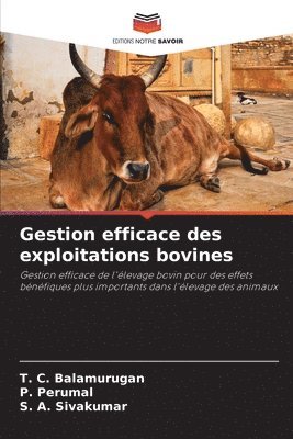 Gestion efficace des exploitations bovines 1