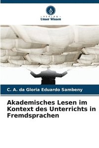 bokomslag Akademisches Lesen im Kontext des Unterrichts in Fremdsprachen