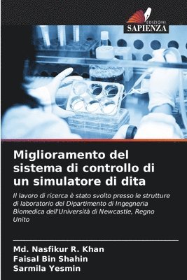 Miglioramento del sistema di controllo di un simulatore di dita 1