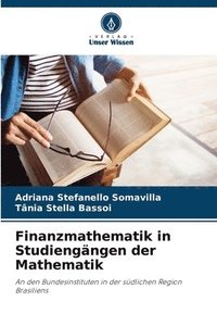 bokomslag Finanzmathematik in Studiengngen der Mathematik