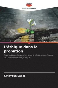 bokomslag L'éthique dans la probation