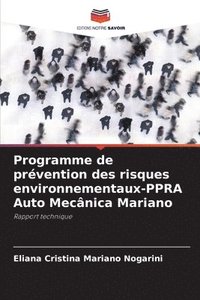 bokomslag Programme de prvention des risques environnementaux-PPRA Auto Mecnica Mariano