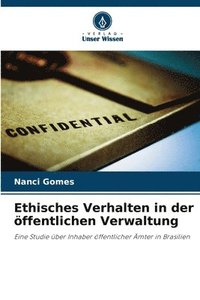 bokomslag Ethisches Verhalten in der ffentlichen Verwaltung