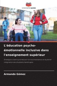 bokomslag L'ducation psycho-motionnelle inclusive dans l'enseignement suprieur