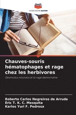 bokomslag Chauves-souris hmatophages et rage chez les herbivores