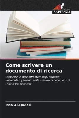 bokomslag Come scrivere un documento di ricerca