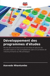 bokomslag Dveloppement des programmes d'tudes