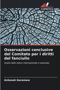 bokomslag Osservazioni conclusive del Comitato per i diritti del fanciullo