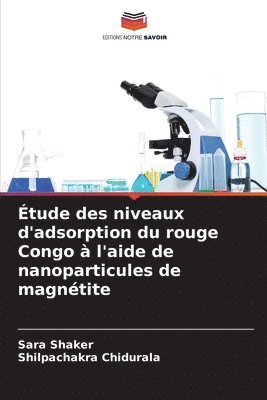 tude des niveaux d'adsorption du rouge Congo  l'aide de nanoparticules de magntite 1