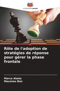 bokomslag Rle de l'adoption de stratgies de rponse pour grer la phase frontale