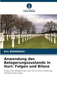 bokomslag Anwendung des Belagerungszustands in Ituri: Folgen und Bilanz