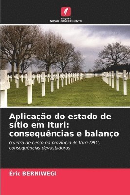 bokomslag Aplicação do estado de sítio em Ituri