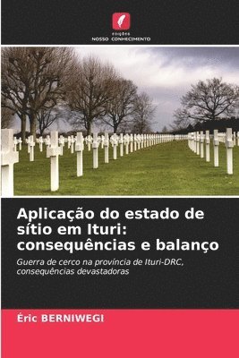 bokomslag Aplicação do estado de sítio em Ituri: consequências e balanço