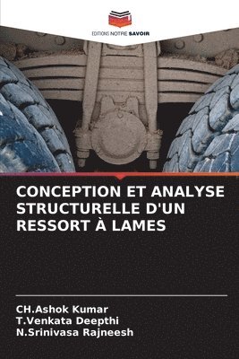 bokomslag Conception Et Analyse Structurelle d'Un Ressort À Lames