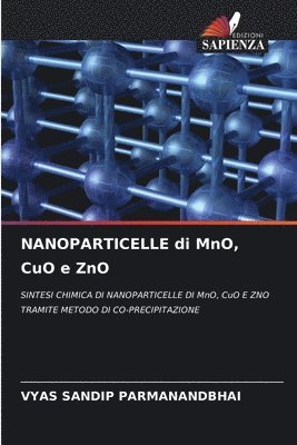 bokomslag NANOPARTICELLE di MnO, CuO e ZnO