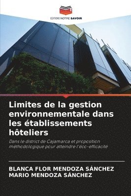 bokomslag Limites de la gestion environnementale dans les tablissements hteliers