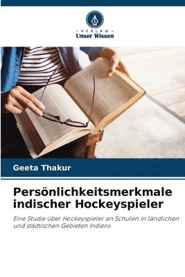 bokomslag Persnlichkeitsmerkmale indischer Hockeyspieler