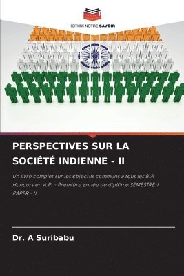 bokomslag Perspectives Sur La Socit Indienne - II