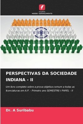 bokomslag Perspectivas Da Sociedade Indiana - II