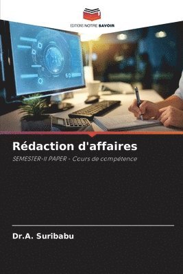 bokomslag Rdaction d'affaires