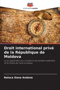 bokomslag Droit international privé de la République de Moldova