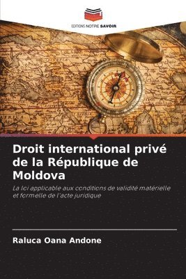bokomslag Droit international privé de la République de Moldova