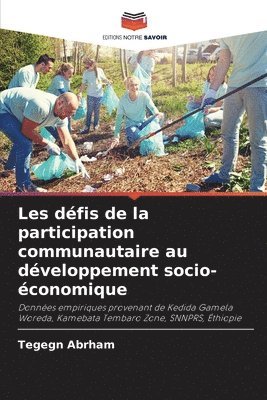 Les dfis de la participation communautaire au dveloppement socio-conomique 1